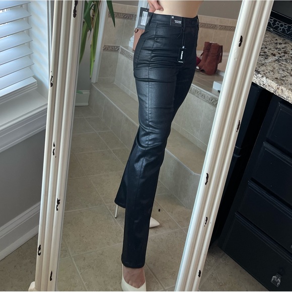 Express Leather Look Pants - Picture 6 of 8